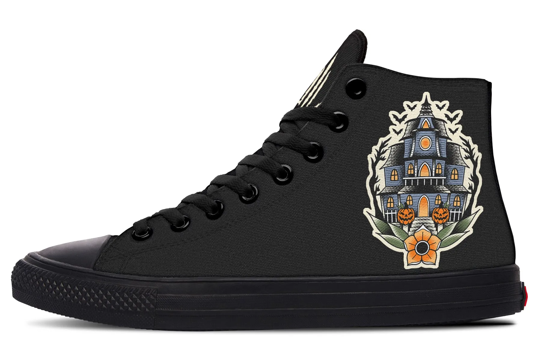 Polish Look Haunted House High Tops
