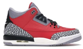 Quick Dash Jordan 3 Retro SE Fire Red Cement (GS)