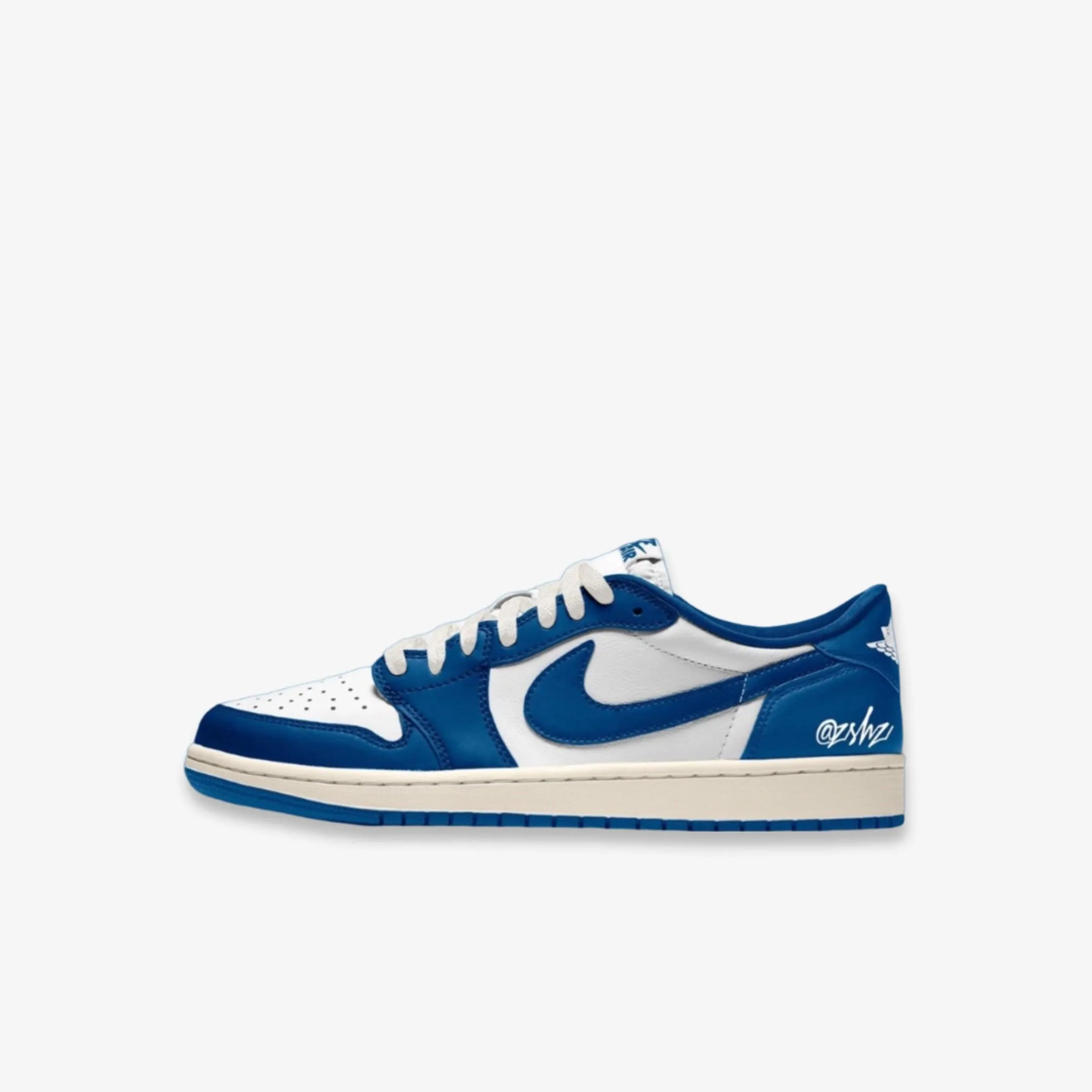 *PRE-ORDER* (GS) Air Jordan 1 Low OG 'Storm Blue' (2025) Glam stability Rollbar Stability Controls