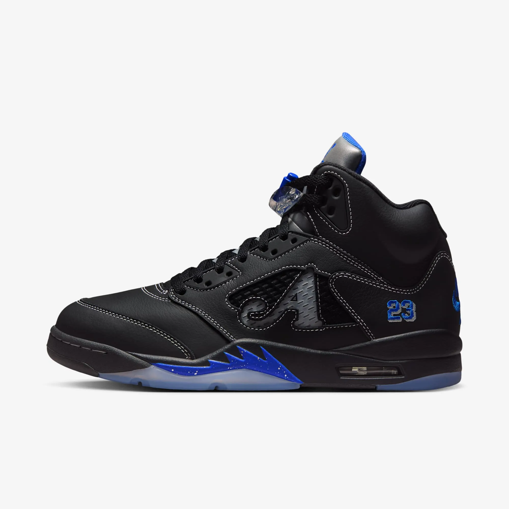 *PRE-ORDER* (Men's) Air Jordan 5 Retro OG SP x Awake NY 'Black / Racer Blue' (2025) DV4982-004 Shock Dispersing Hexagons