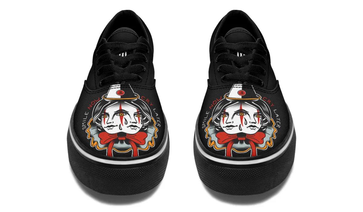 Smile Now Cry Later Classic Shoes School Day