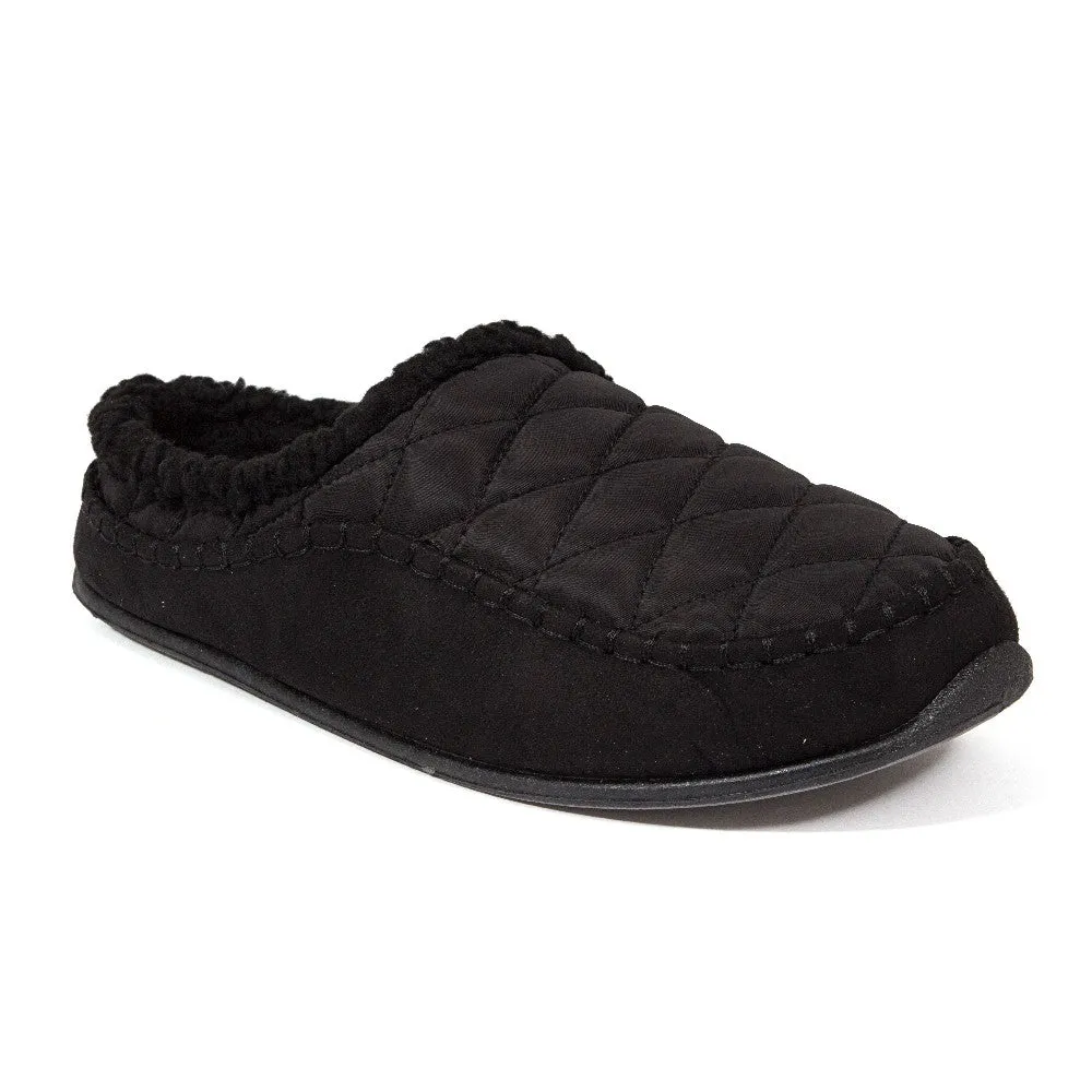 Easy Slip Fit Alma Unisex Slipper in Black