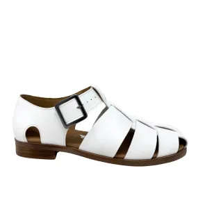 Courtney Sandal in White from Novacas Stable Step