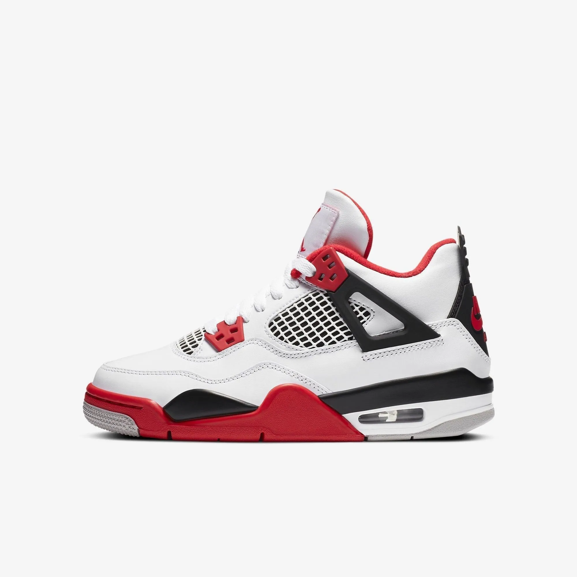 (GS) Air Jordan 4 Retro 'Fire Red' (2020) 408452-160 Trekking Fit