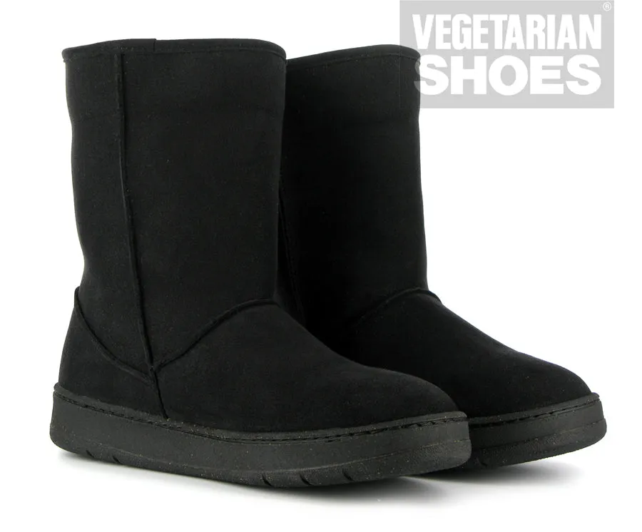 Snugge Boot in Black from Vegetarian Shoes Spring Jump