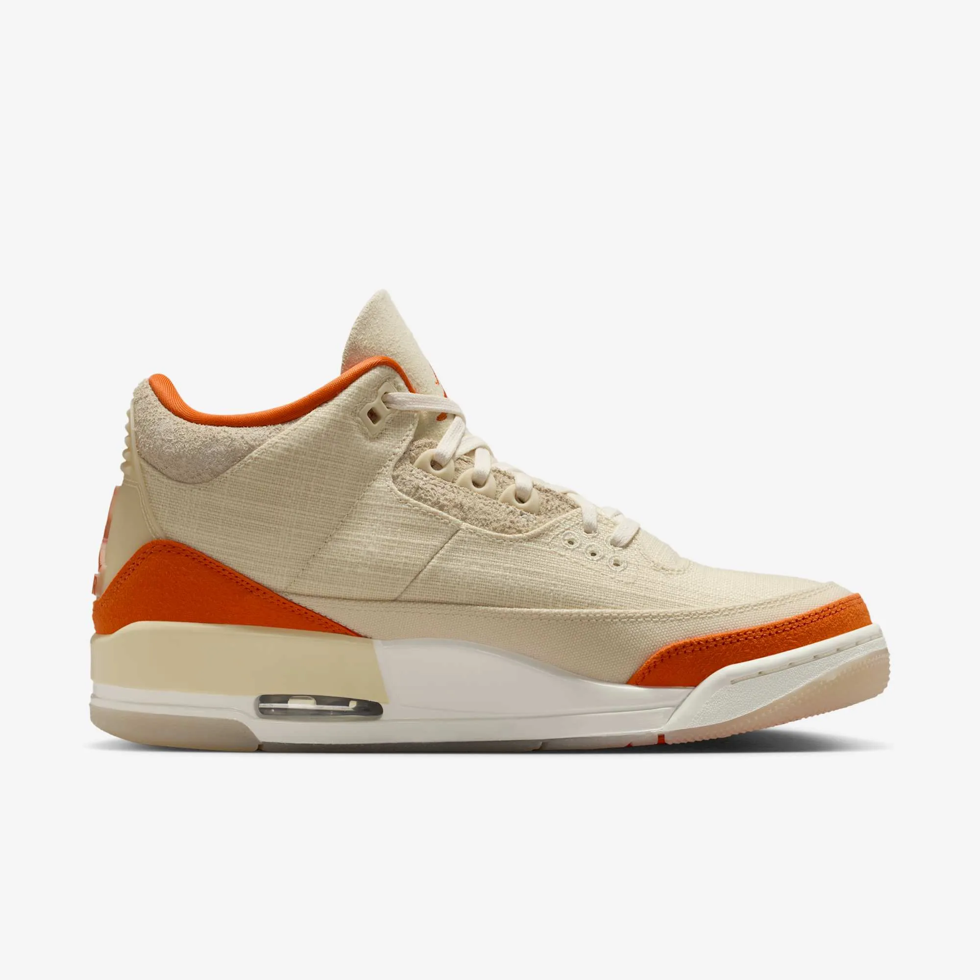 Street Touch Core Stability (Women's) Air Jordan 3 Retro TEX 'Starfish / Orange Trance' (2025) IH7694-200 Chill Comfort Mesh