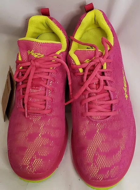 Reinforced Seams Spicy -- Full Sole Dancesneaker -- Fuschia/Yellow