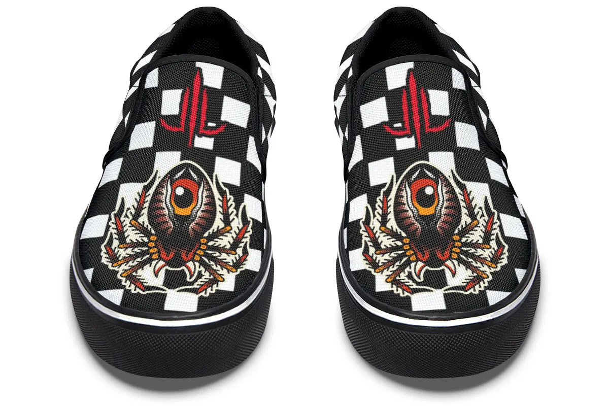 Spider Slip On Shoes Airport Easy