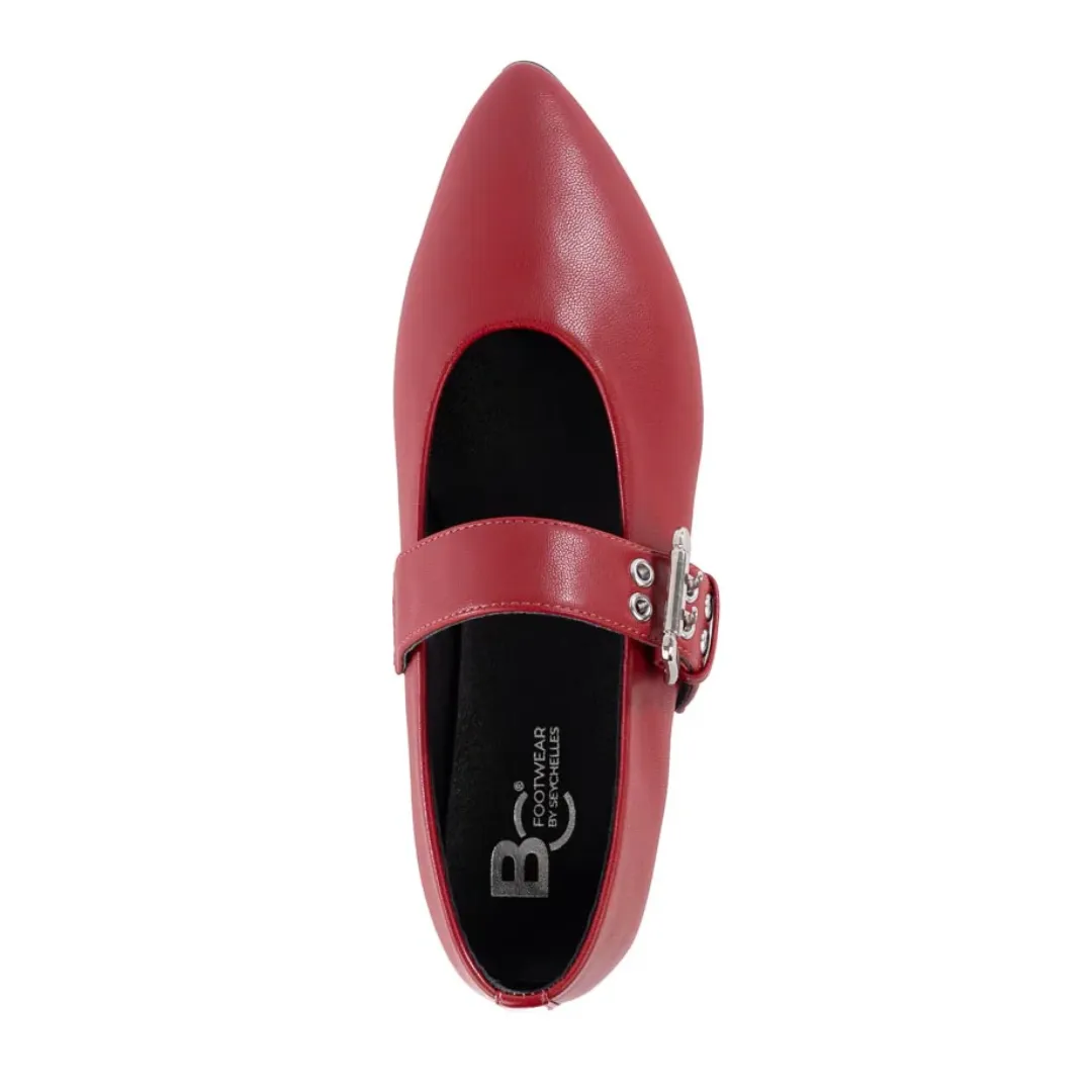 Spinning Around Flat in Red from BC Footwear Island Step Global Cool