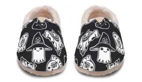 Picnic Easy Spooky Ghost Winter Casual Shoes