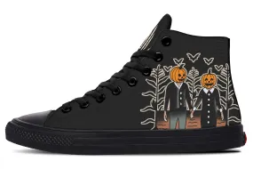 Field Walk School Style Spooky Season High Tops