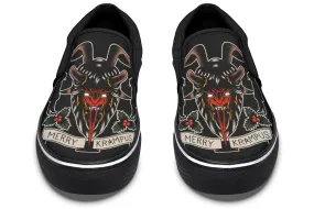 Merry Krampus Slip On Shoes Angel Mood Step Ahead