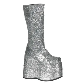 STACK-301G Silver Glitter Durable outsole