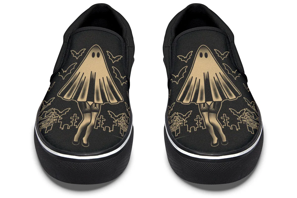 Star Shine Stay Spooky Slip On Shoes