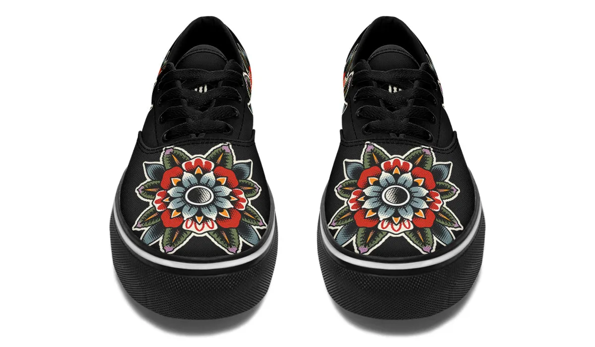 Furio Mandala Classic Shoes Durable Fabric Canvas Cool