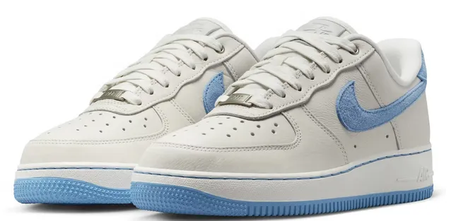 Padded collar Fitness Nike Air Force 1 Low LXX University Blue (W)