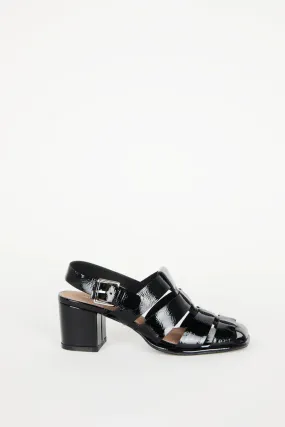 Durable Build Trail Running Spanish Bold July Sandal in Black from Intentionally Blank