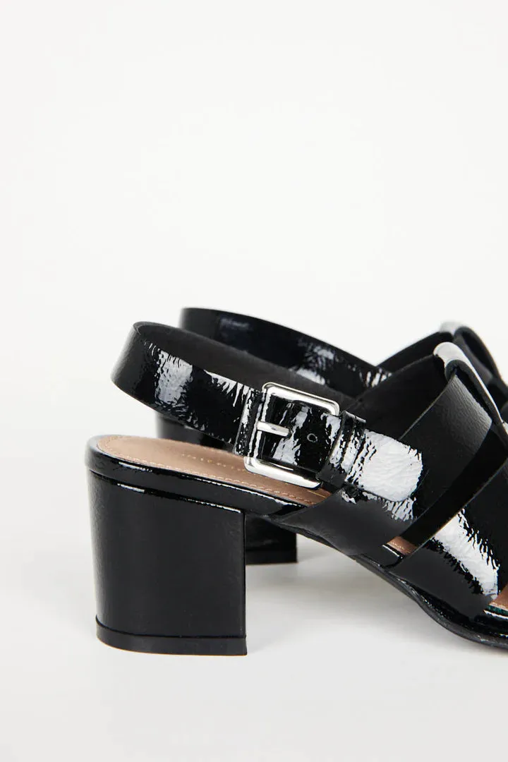 July Sandal in Black from Intentionally Blank Freeze Proof All Time