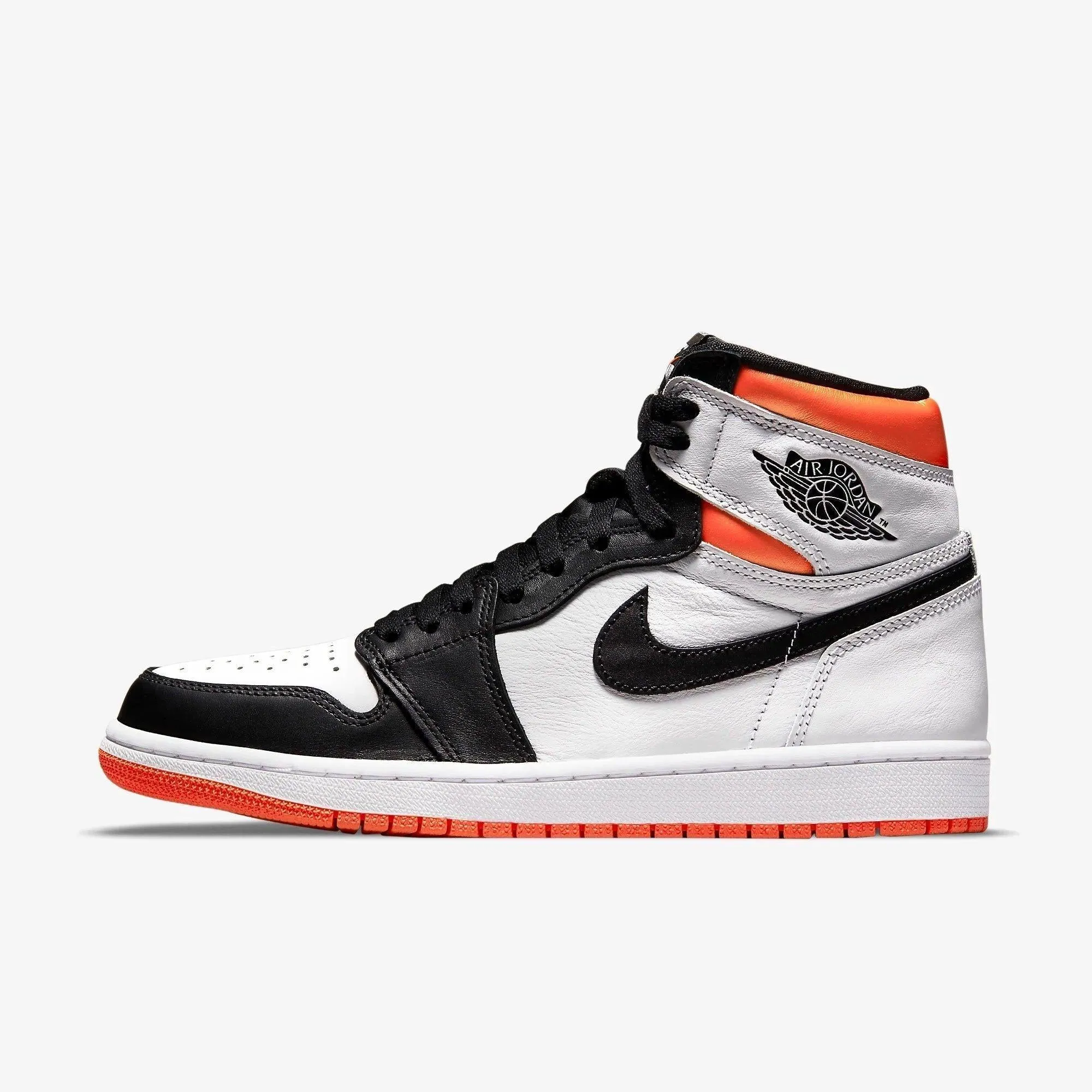 (Men's) Air Jordan 1 Retro High OG 'Electro Orange' (2021) 555088-180 Sleek Build Luxe cushioning