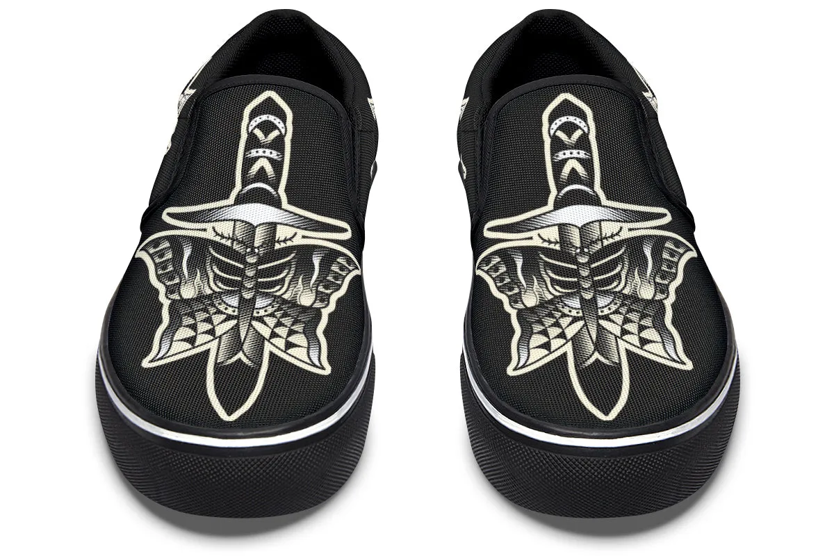 Butterfly Knife Slip On Shoes Kind Step