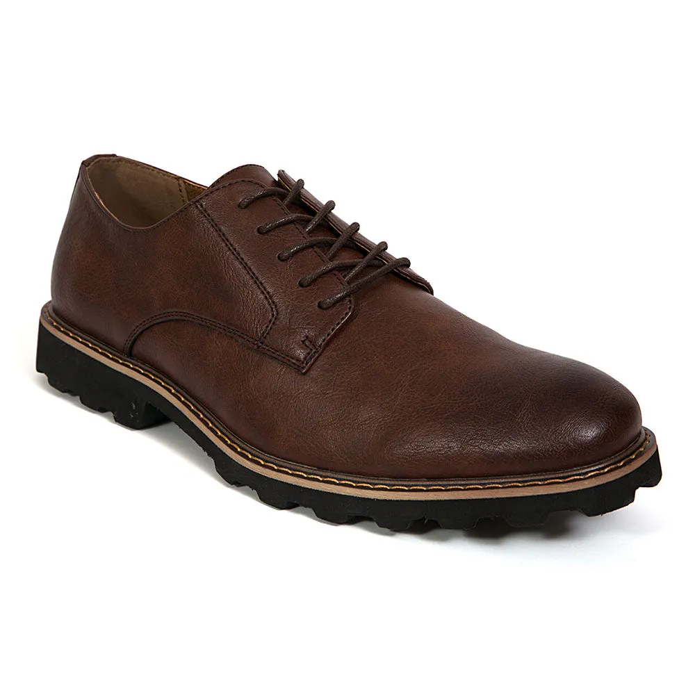 Matte Finish Networking Event Men's Benjamin in Brown