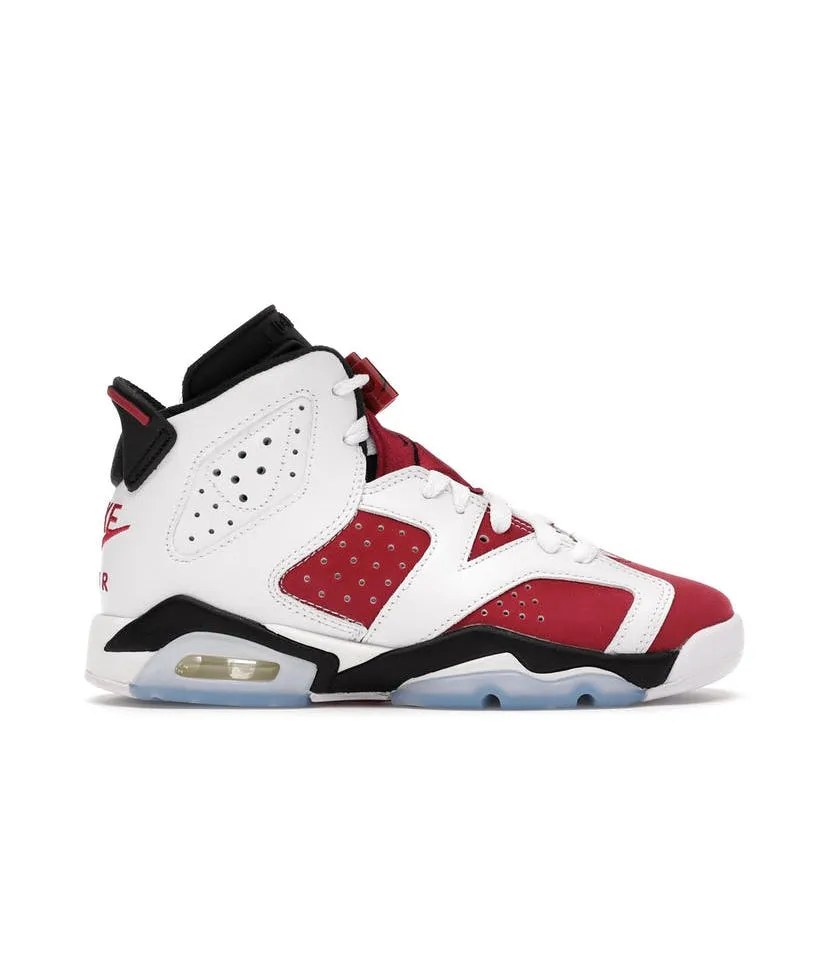 Jordan 6 Retro Carmine (2021) Gs Metal Edge Bone Aid