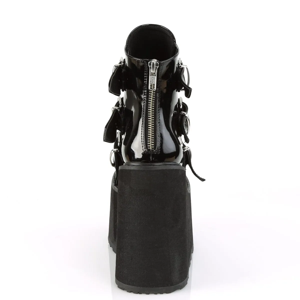 Fire Red SWING-105 Black Patent