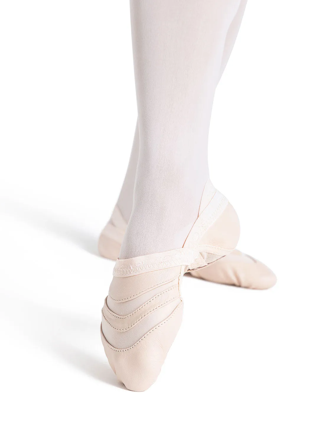 Seamless Fit Gym Workout Freeform -- Split Sole Leather Ballet/Lyrical/Modern -- Light Pink