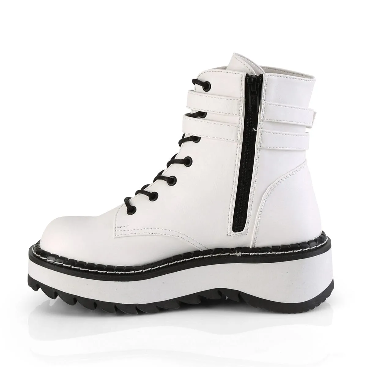 Breath Fresh LILITH-152 White Vegan Leather