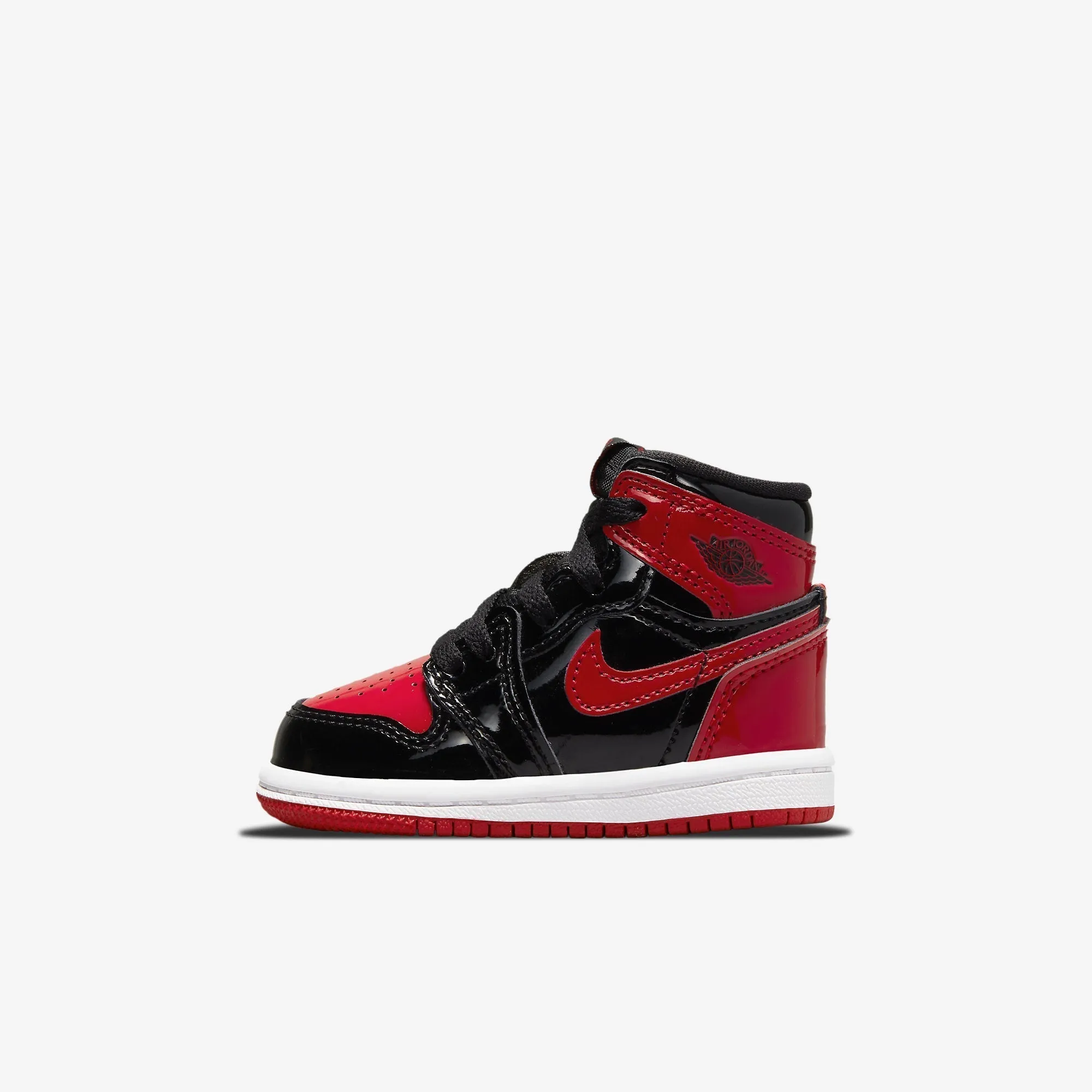 Sweatproof (TD) Air Jordan 1 Retro High OG 'Reimagined Patent Bred / Banned' (2021) AQ2665-063