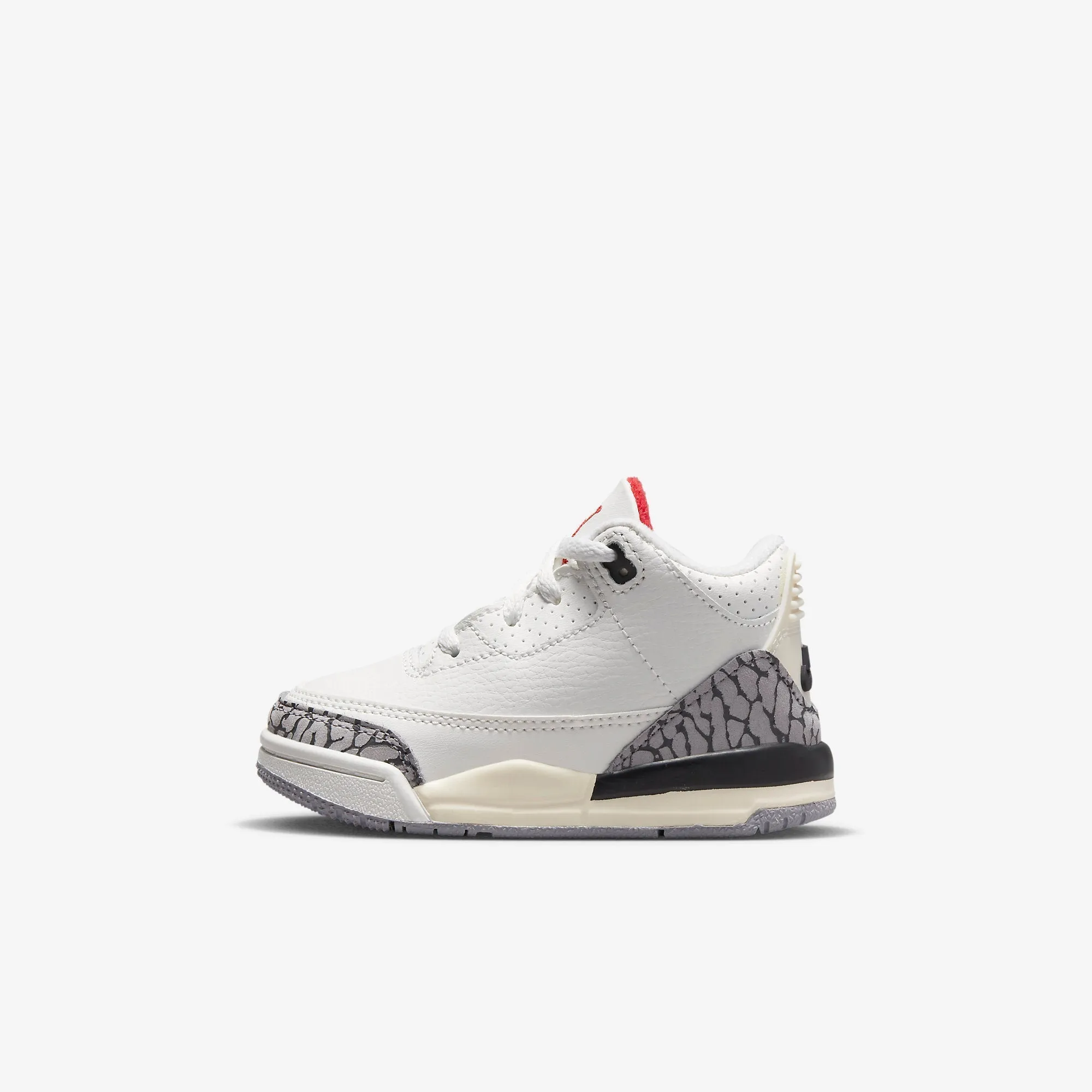 Dynamic Foot Rocking Systems Tear Resistant Fabric (TD) Air Jordan 3 Retro 'Reimagined White Cement' (2023) DM0968-100