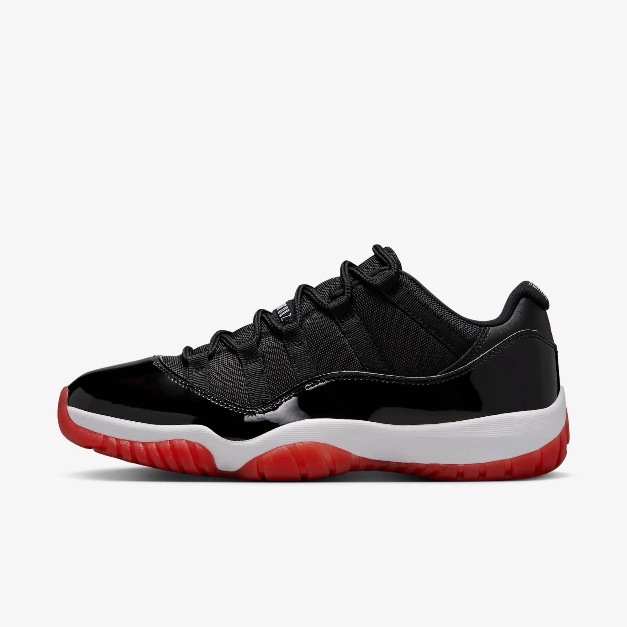 Flex Step (Men's) Air Jordan 11 Retro Low 'Playoffs / Bred' (2025) FV5104-006