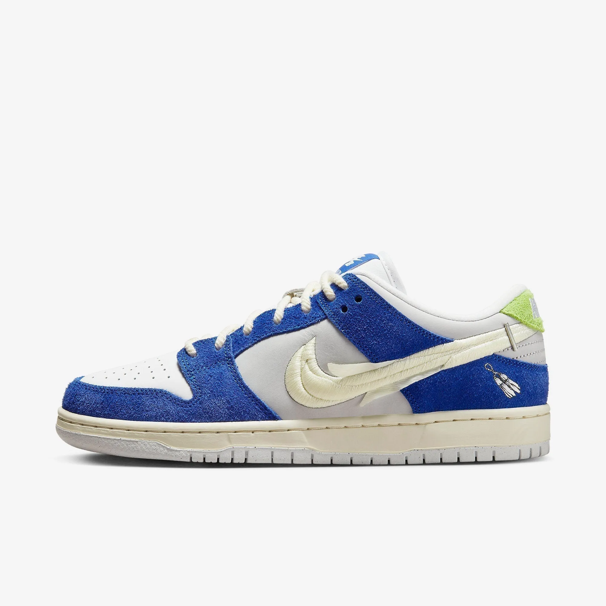 (Men's) Nike SB Dunk Low Pro QS x Fly Streetwear 'Gardenia' (2023) DQ5130-400 Flex Notch