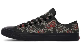 Pattern Rose Low Tops Fight Mode