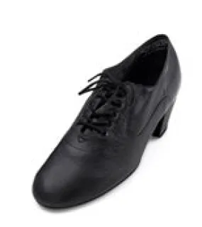 Raymond -- Men's 1.5" Latin Ballroom Oxford -- Black Seamless Fit Outdoor Explorers
