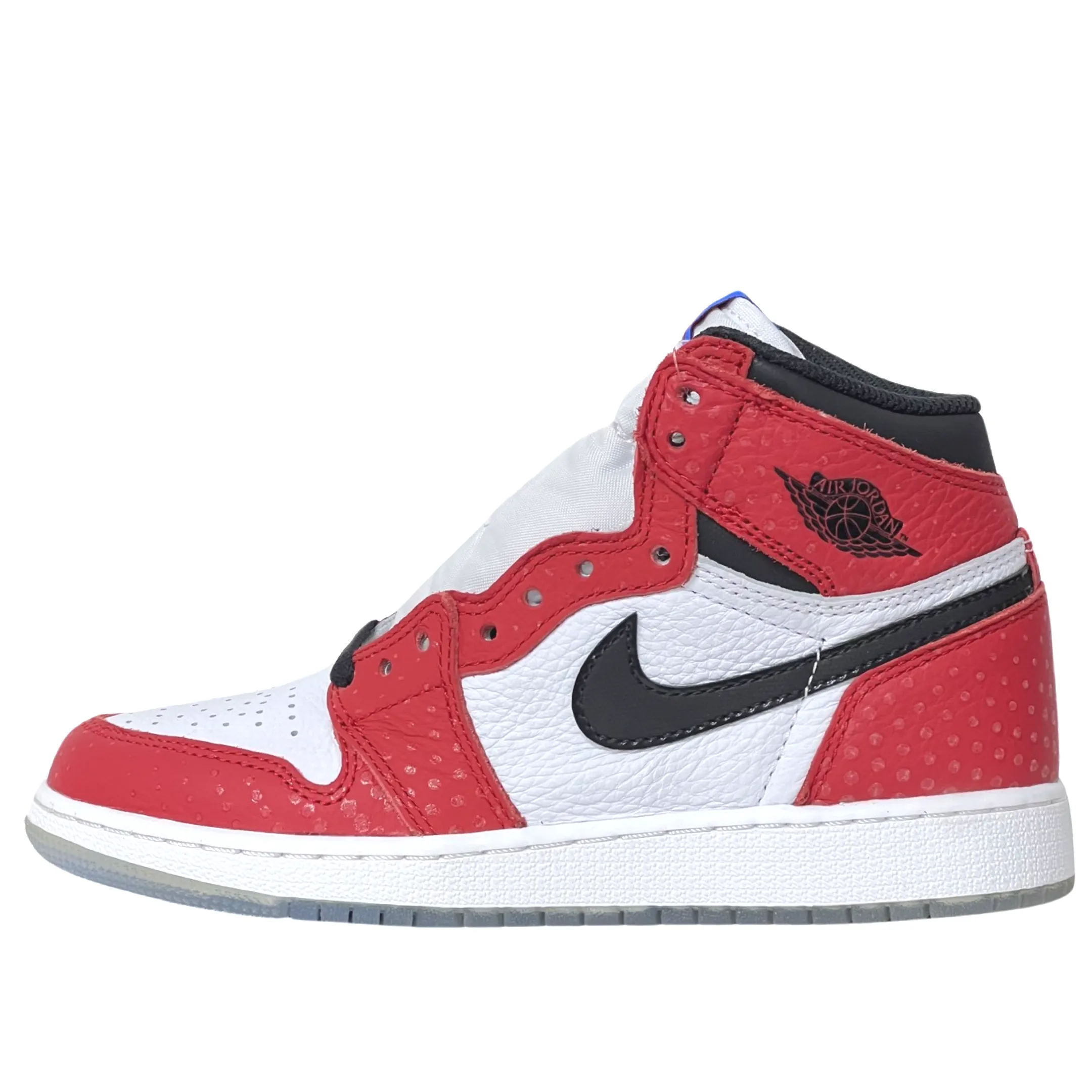 Nike Air Jordan 1 High Spider-Man Origin Story GS Icon Walk