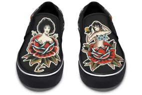 Traditional Ladies Slip On Shoes Fashionable