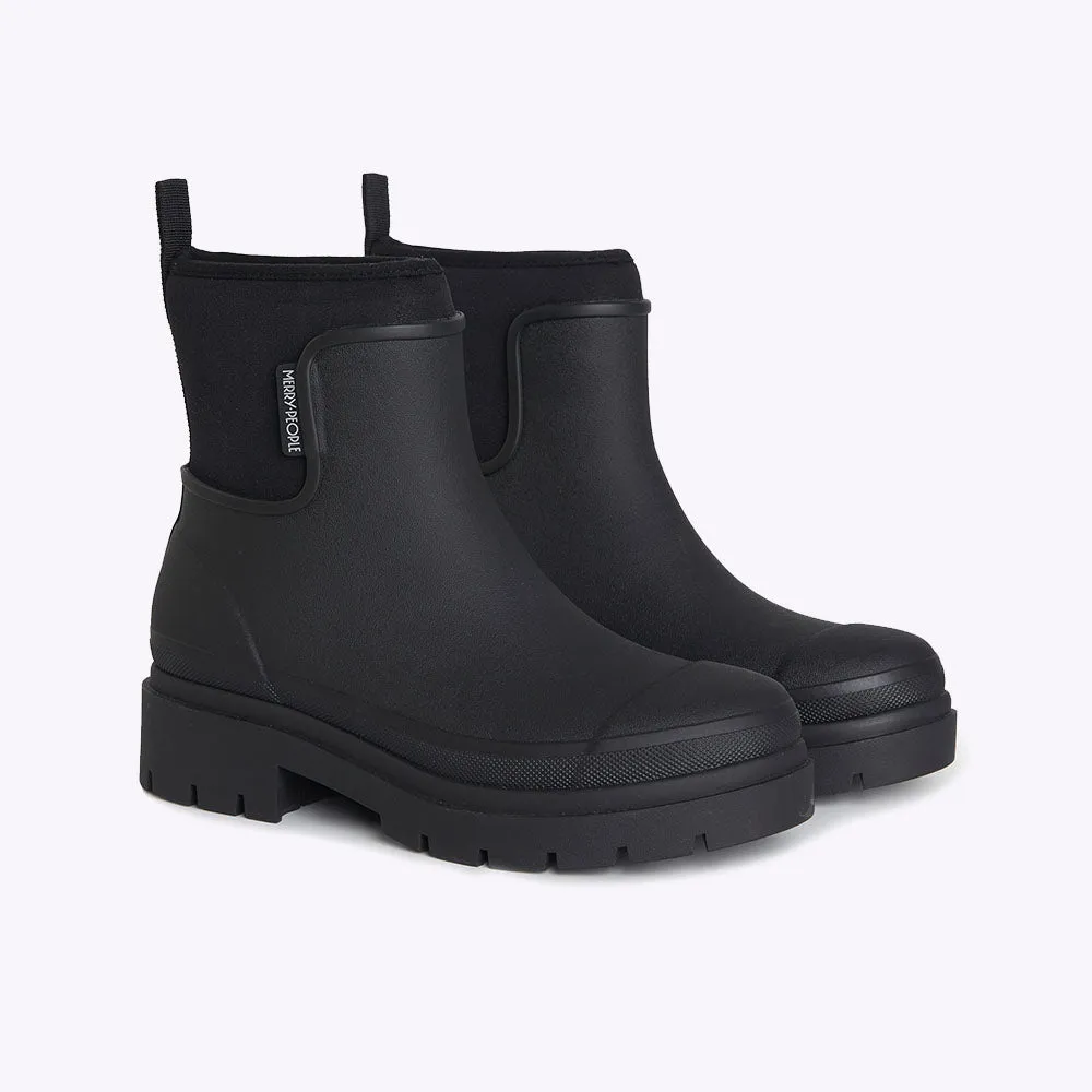 Winter Base Tully Rain Boot in Black from Merry People