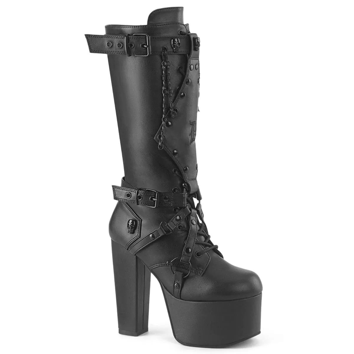 Trail Ease Indoor TORMENT-218 Black Vegan Leather