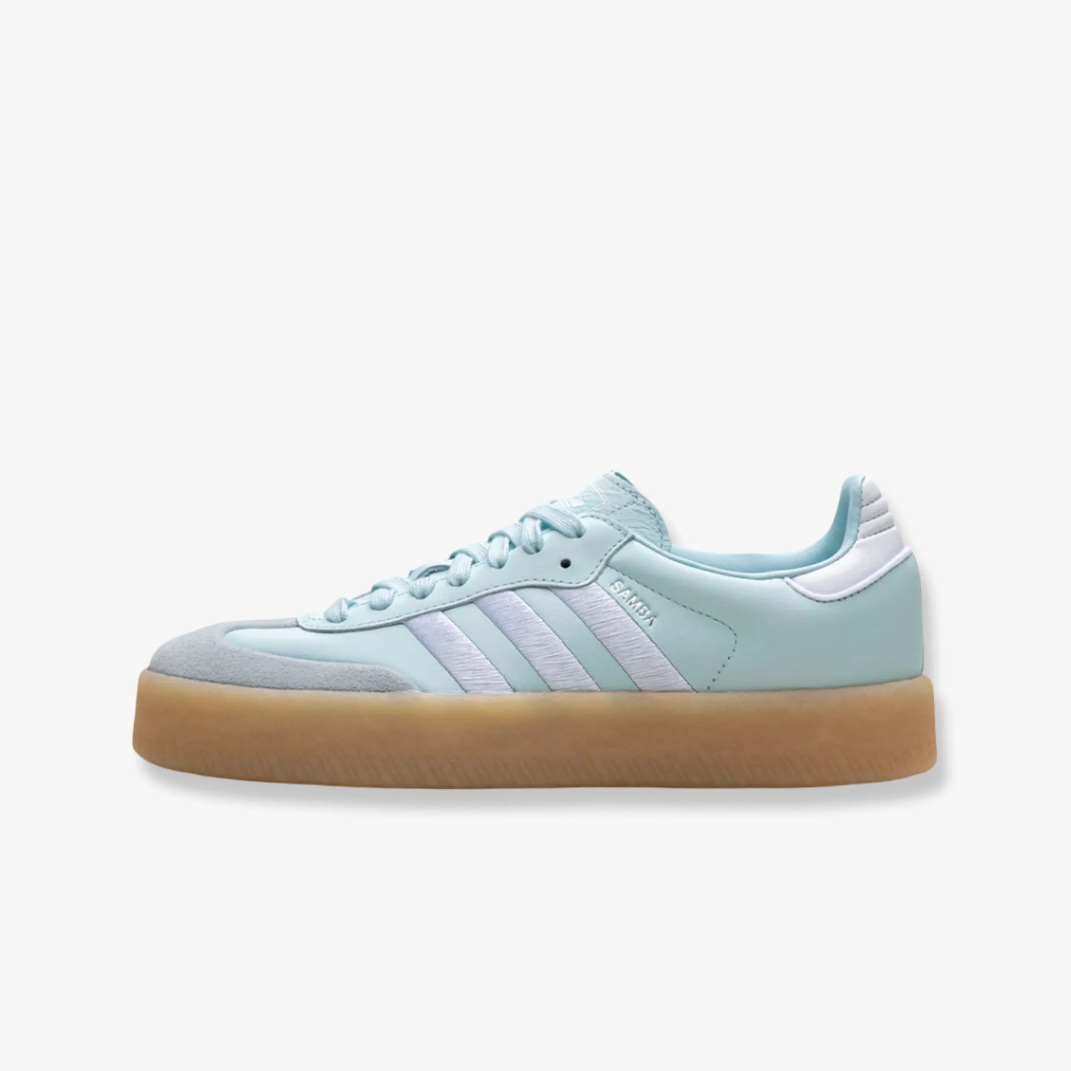 (Women's) adidas Sambae 'Almost Blue / Silver Metallic' (2024) ID0435 Ventilation Ports Design Gel Cushioning