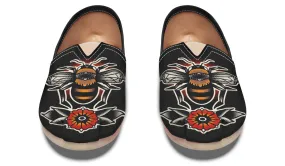 Traditional Bees Casual Shoes Brave Walk Stone Grip