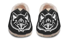 Traditional Checkered Bats Winter Casual Shoes Clean Step