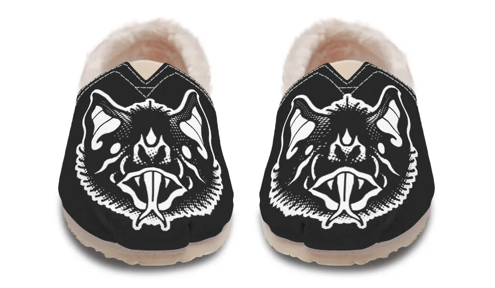 Traditional Checkered Bats Winter Casual Shoes Stable construction