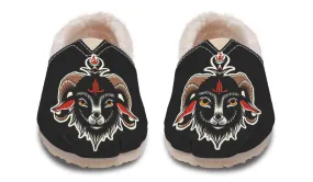 synthetic leather Traditional Goat Winter Casual Shoes