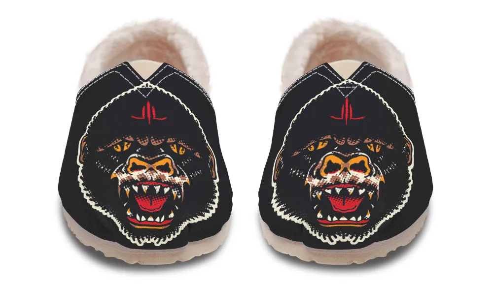 Traditional Gorilla Winter Casual Shoes Durable Fabric