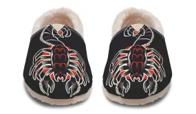 Coastal vibe Padded collar Traditional Scorpion Winter Casual Shoes