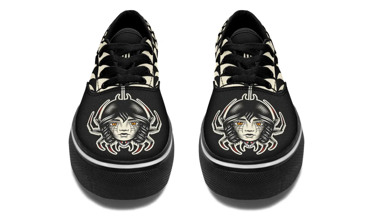 Traditional Spider Girl Head Classic Shoes spring fresh Fresh Tone