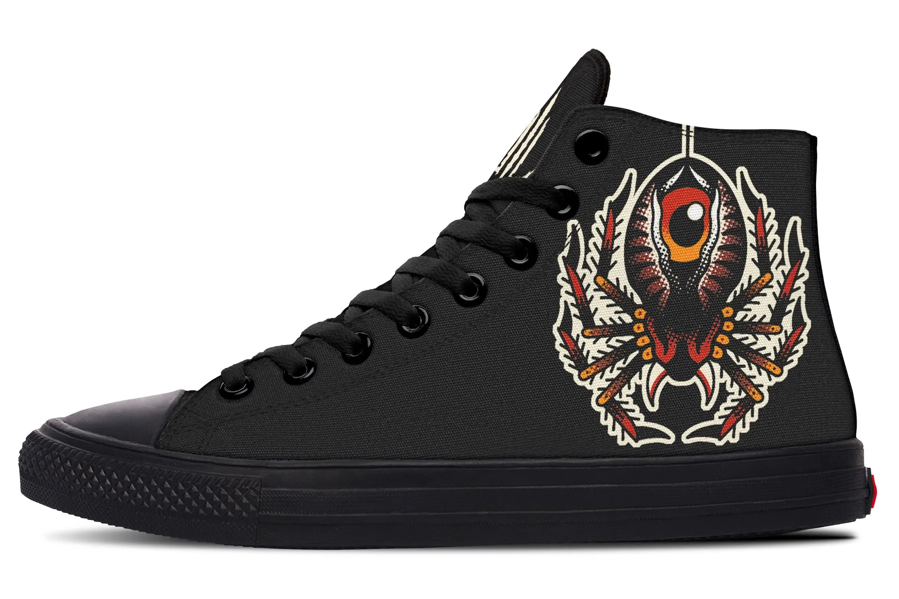 Traditional Spider High Tops Modern Bold