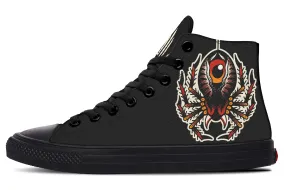 Story Glow Traditional Spider High Tops