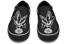 Traditional Swallow Slip On Shoes Path Free
